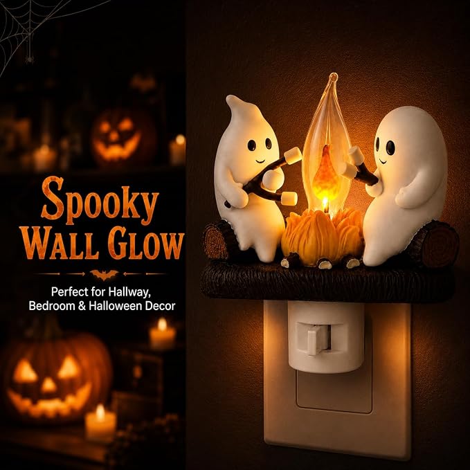 Ghostly Flickering Night Light